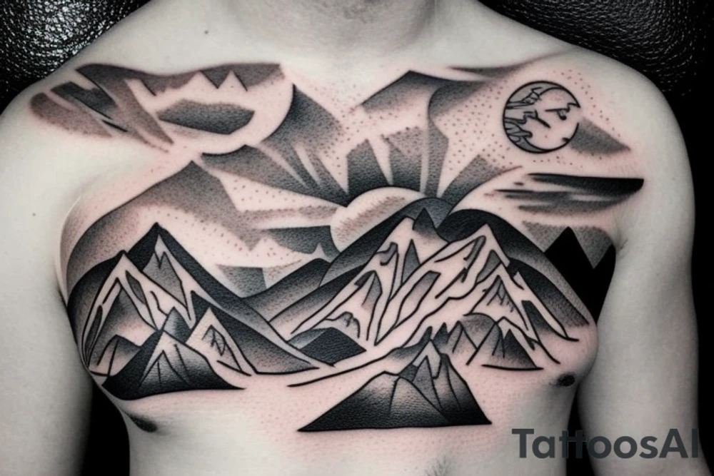 I can move mountains tattoo idea