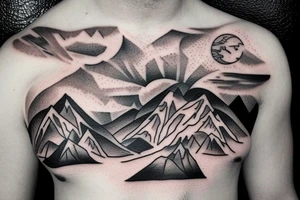 I can move mountains tattoo idea