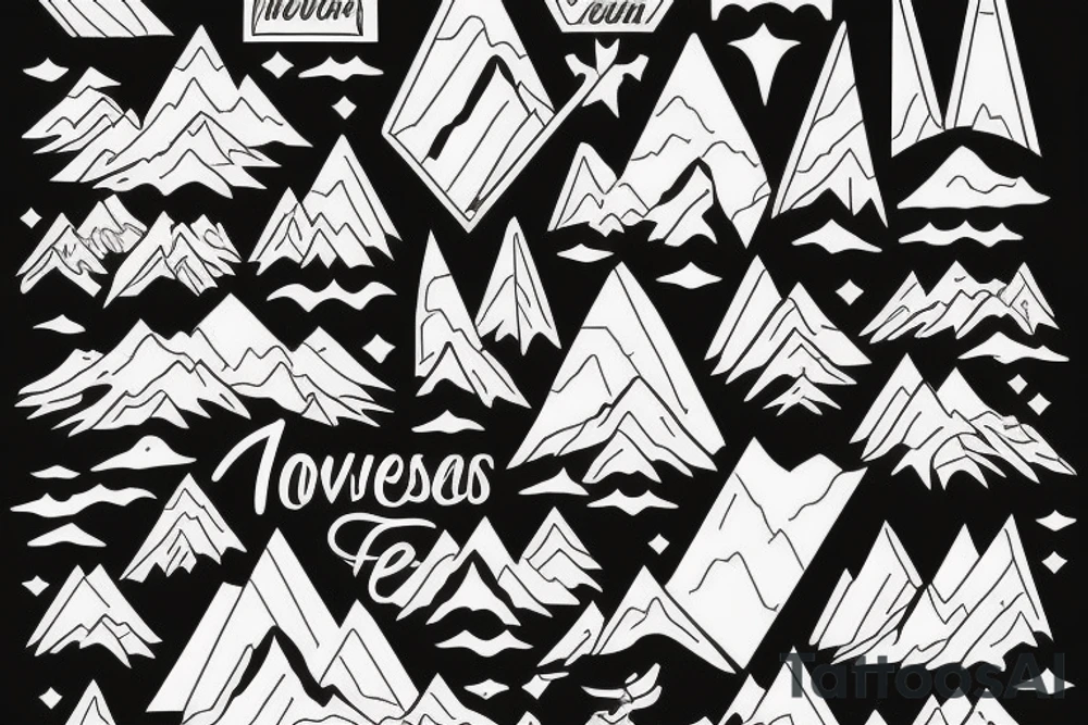 I can move mountains tattoo idea