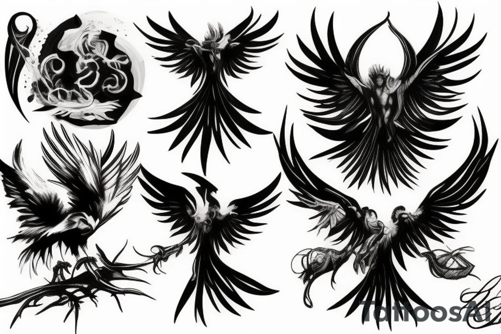 christian Phoenix tattoo idea