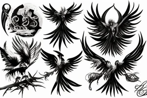 christian Phoenix tattoo idea
