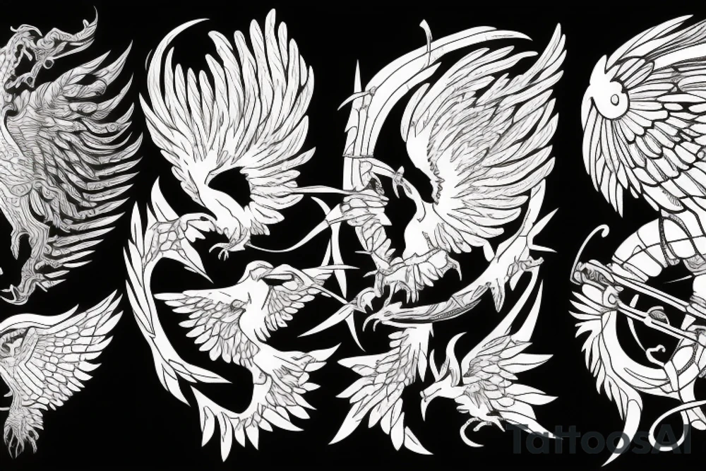 Icarus tattoo idea