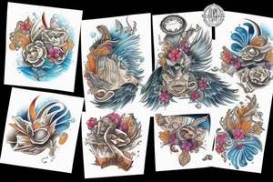 Water tattoo idea