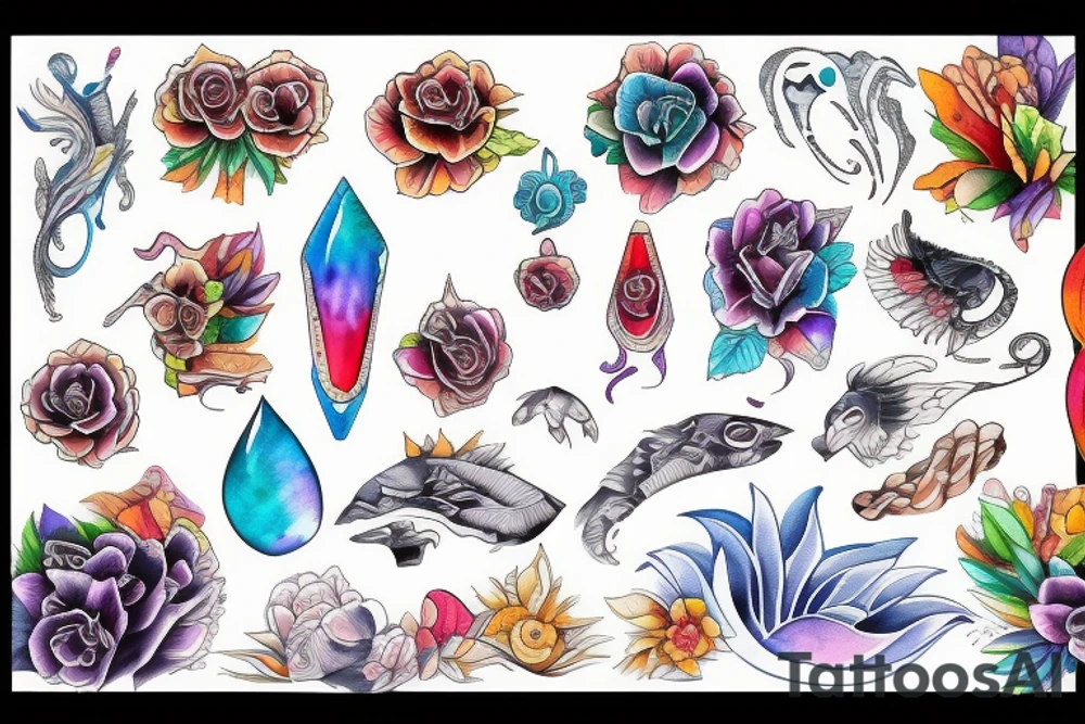 Water tattoo idea