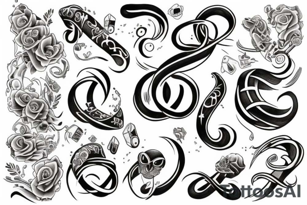 Infinity tattoo idea