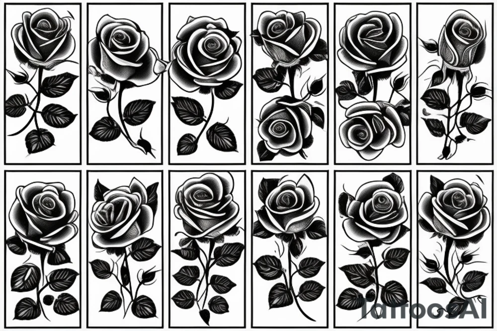Roses tattoo idea