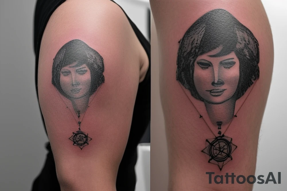 Tatuagem Geométrica de um Pastor caminhando com 3 Panteras Negras

Esta tatuagem é um design geométrico simples e elegante de um pastor andando em direção ao oeste, segurando um cajado na mão esquerda. O pastor é alto e magro, com longos cabelos e barba. Ele está usando uma túnica longa e um cajado na mão esquerda. Três panteras pretas o seguem. As panteras são desenhadas em linhas finas e elegantes, e o fundo da tatuagem é vazio.

Esta tatuagem seria uma escolha perfeita para alguém que quer uma tatuagem significativa e única. O pastor representa liderança, proteção e orientação, e as panteras representam força, poder e mistério. Esta tatuagem pode ser um lembrete de que estamos sempre sendo guiados e protegidos por aqueles que nos amam, e que temos o poder de superar qualquer obstáculo.

Especificações da tatuagem:

Estilo: Geométrico
Cor: Linhas pretas
Fundo: Vazio
Descrição: Um homem alto e magro, andando em direção ao oeste, segurando um cajado na mão esquerda, seguido por três panteras pretas. tattoo idea