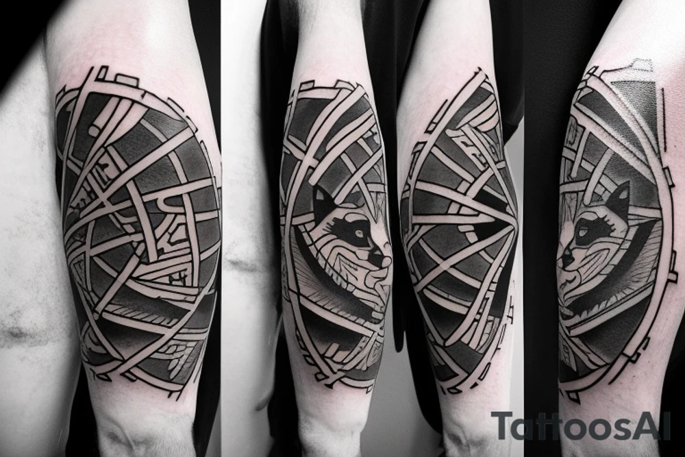 Geometric Shepherd Tattoo with 3 Black Panthers

This tattoo is a simple and elegant geometric design of a shepherd walking west, holding a staff in his left hand. The shepherd is tall and thin, with long hair and a beard. He is wearing a long robe and a staff in his left hand. Three black panthers follow him. The panthers are drawn in thin and elegant lines, and the background of the tattoo is blank.

This tattoo would be a perfect choice for someone who wants a meaningful and unique tattoo. The shepherd represents leadership, protection, and guidance, and the panthers represent strength, power, and mystery. This tattoo can be a reminder that we are always being guided and protected by those who love us, and that we have the power to overcome any obstacle.

The tattoo would also be a great choice for someone who wants a tattoo with a unique style. The geometric design is modern and elegant, and it would look great on any part of the body.

Tattoo Specifications:

Style: Geometric
Color: Black lines
Background: Blank
Description: A tall and thin man, walking west, holding a staff in his left hand, followed by three black panthers. tattoo idea
