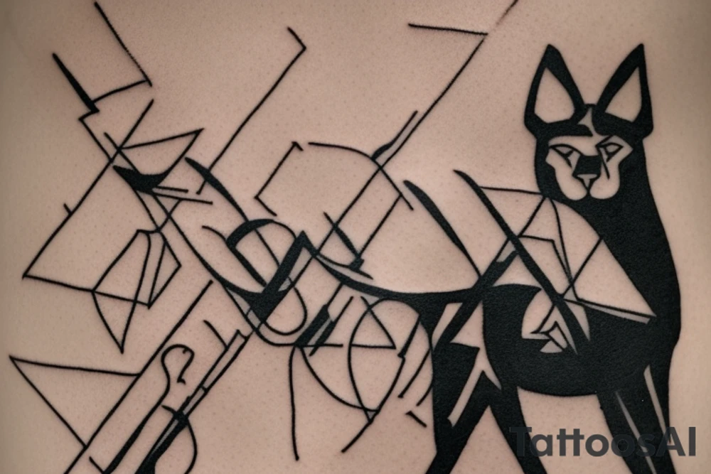Geometric Shepherd Tattoo with 3 Black Panthers

This tattoo is a simple and elegant geometric design of a shepherd walking west, holding a staff in his left hand. The shepherd is tall and thin, with long hair and a beard. He is wearing a long robe and a staff in his left hand. Three black panthers follow him. The panthers are drawn in thin and elegant lines, and the background of the tattoo is blank.

This tattoo would be a perfect choice for someone who wants a meaningful and unique tattoo. The shepherd represents leadership, protection, and guidance, and the panthers represent strength, power, and mystery. This tattoo can be a reminder that we are always being guided and protected by those who love us, and that we have the power to overcome any obstacle.

The tattoo would also be a great choice for someone who wants a tattoo with a unique style. The geometric design is modern and elegant, and it would look great on any part of the body.

Tattoo Specifications:

Style: Geometric
Color: Black lines
Background: Blank
Description: A tall and thin man, walking west, holding a staff in his left hand, followed by three black panthers. tattoo idea