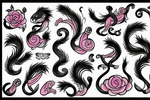 skunk tattoo idea