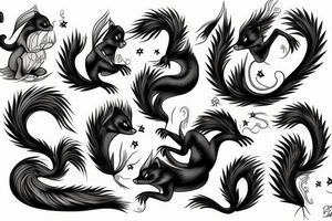 skunk tattoo idea