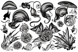 thunderstorm tattoo idea