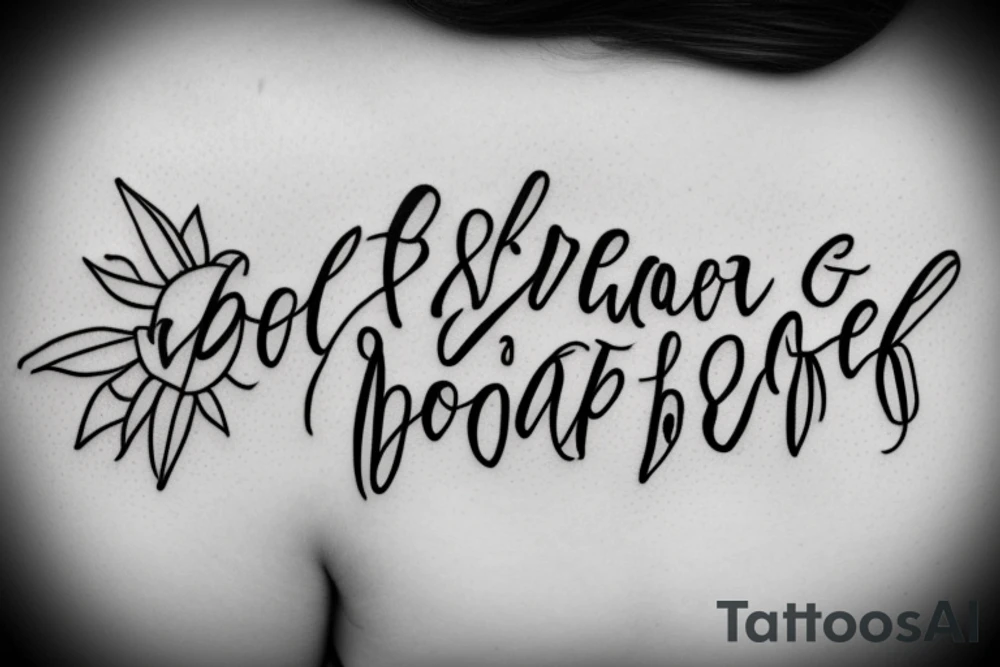 small, elegant and subtle tattoo to be a personal reminder to took and get back to grounding. Breathe in the thin and thick tattoo idea