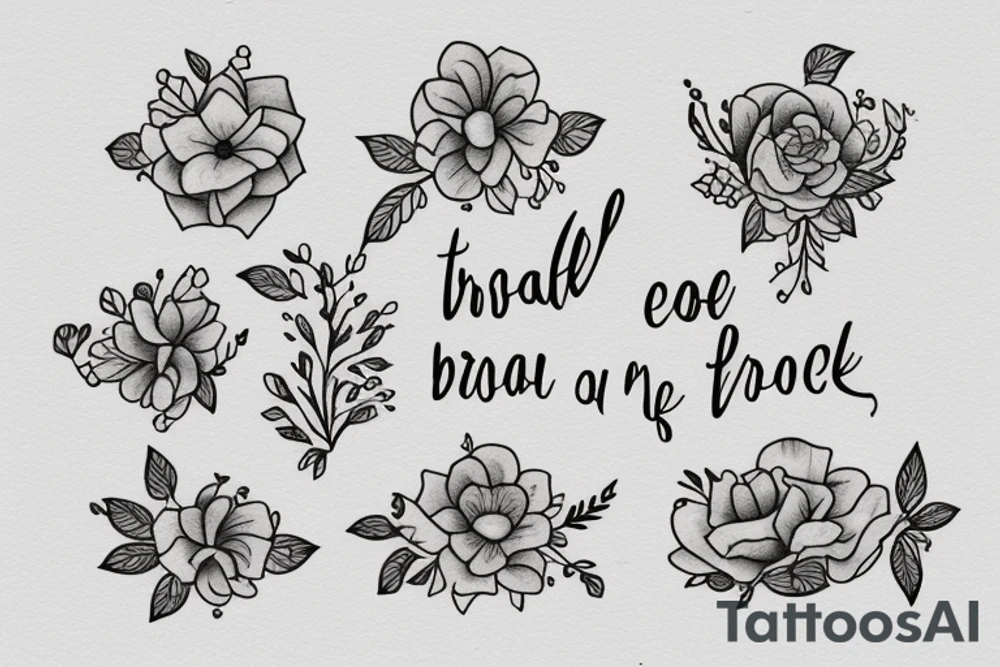 small, elegant and subtle tattoo to be a personal reminder to took and get back to grounding. Breathe in the thin and thick tattoo idea