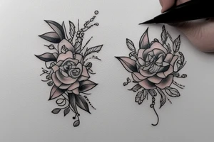 a tiny tattoo using the elements 'breathe' 'life' 'thin' and 'thick' tattoo idea