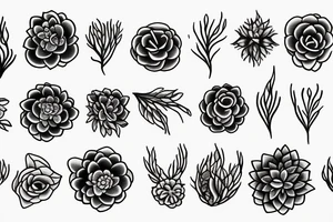 tiny tattoo, subtle, elegant to represent 
 'breathe' 'life' 'thin' and 'thick', no flowers tattoo idea
