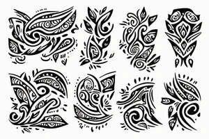 tiny tattoo, subtle, elegant to represent 
 'breathe' 'life' 'thin' and 'thick', no flowers tattoo idea