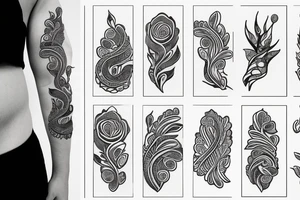 tiny tattoo, subtle, elegant 
 'breathe' 'life' 'thin' and 'thick' tattoo idea