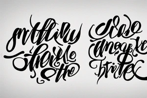 a small tiny tattoo lettering breathe tattoo idea