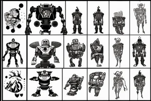 Iron giant tattoo idea