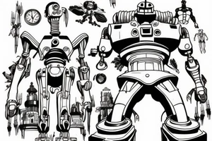 Iron giant tattoo idea