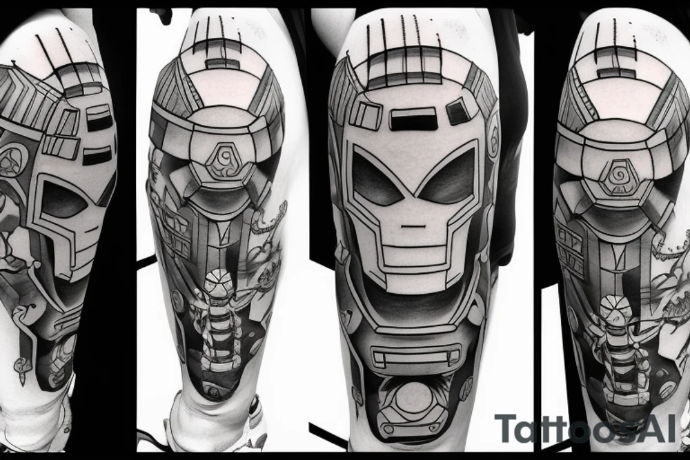 Iron giant tattoo idea