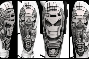 Iron giant tattoo idea