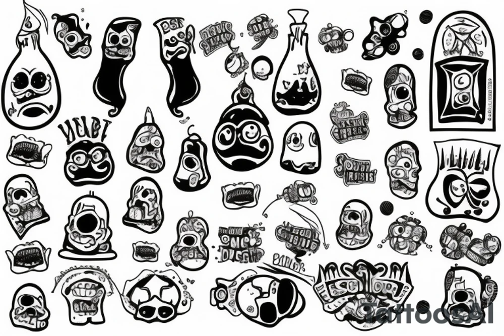 bob esponja tattoo idea