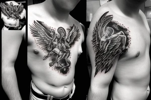 Unique Zeus god of the sky tattoo tattoo idea