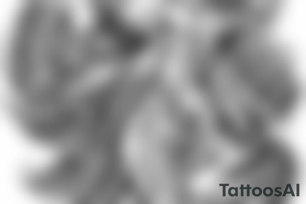Unique Zeus god of the sky tattoo tattoo idea