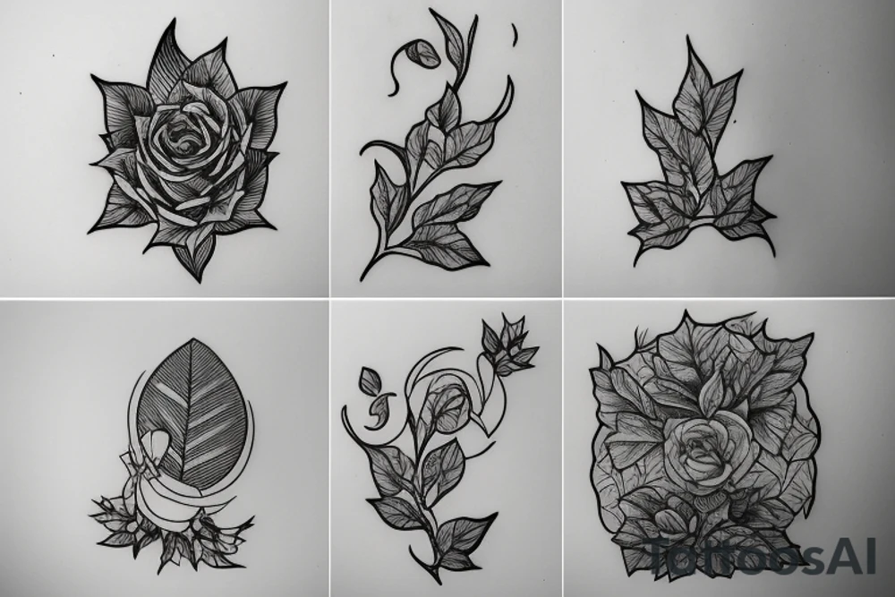 ivy root chamer tattoo idea