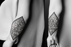 small ivy with chamber tattoo idea