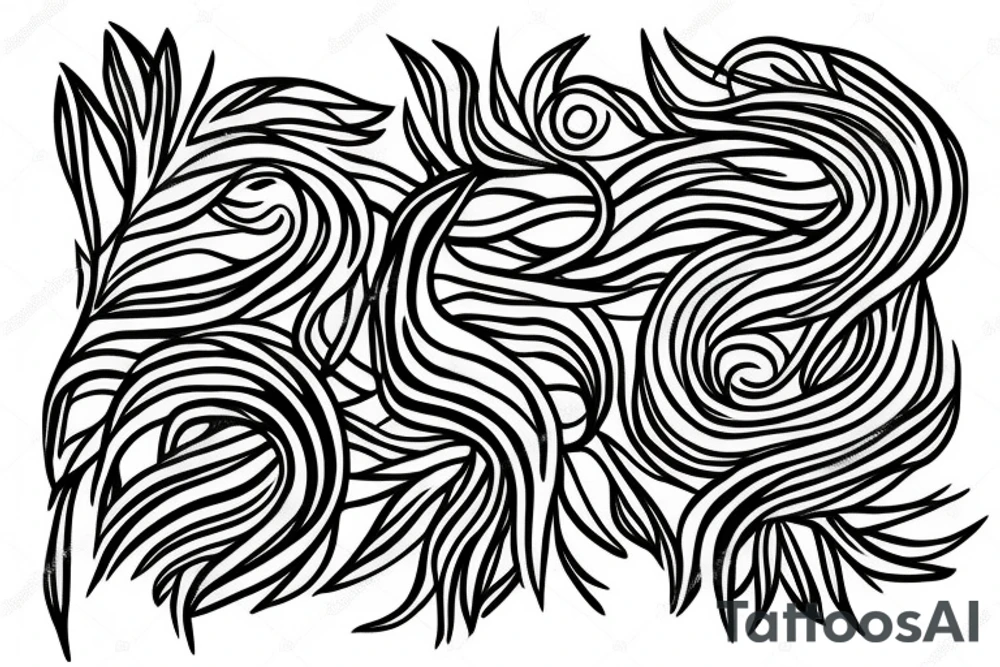 roots covering chamber small tattoo idea