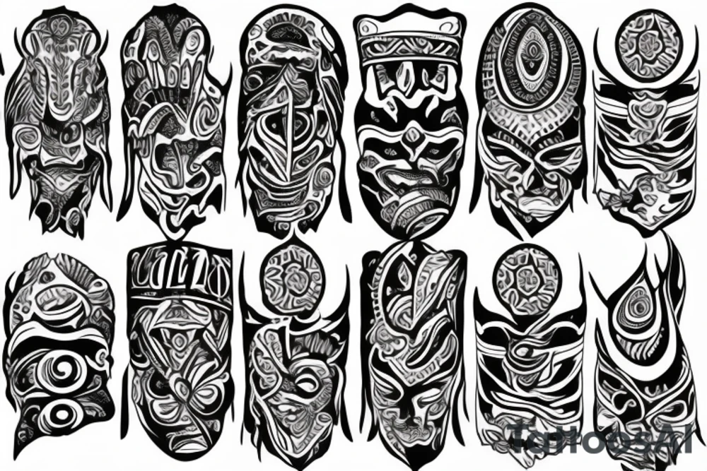 Sleeve tattoo idea