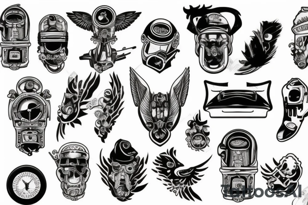 cockpit tattoo idea