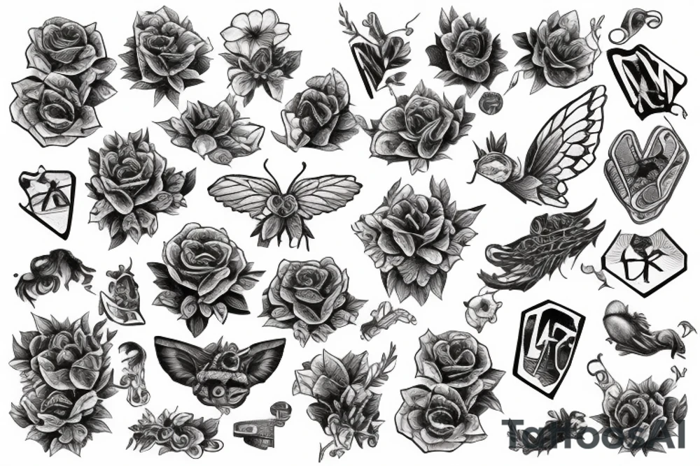 honeycomb tattoo idea