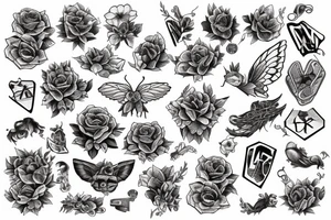 honeycomb tattoo idea
