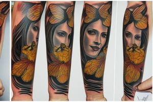 three bees tattoo idea