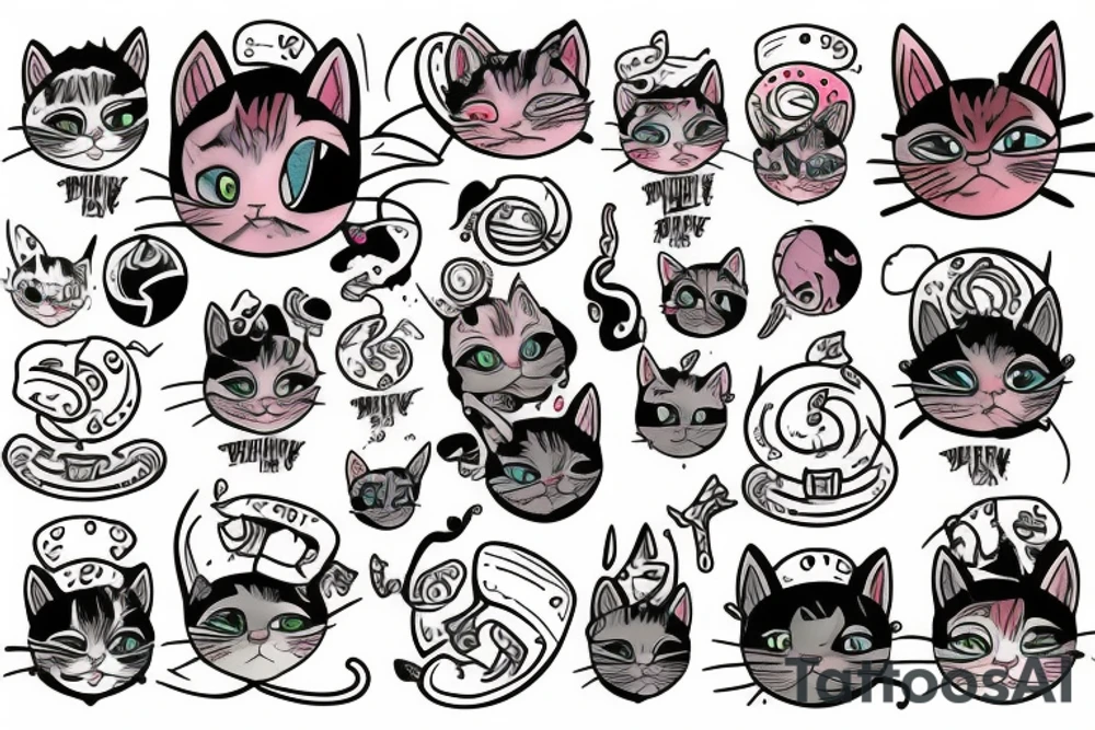 Cats are aliens tattoo idea