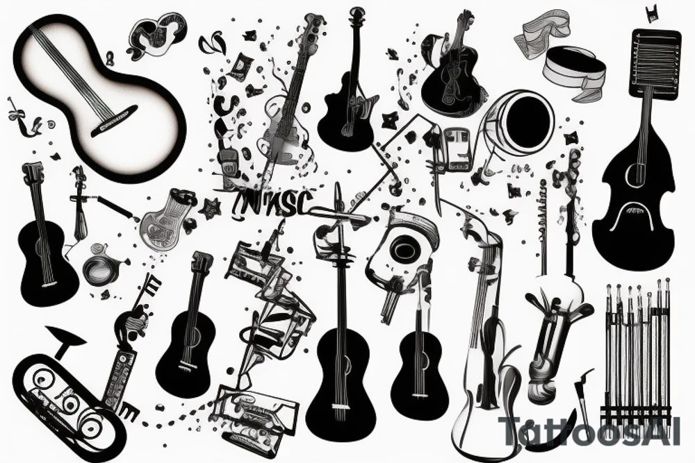 Musician tattoo idea