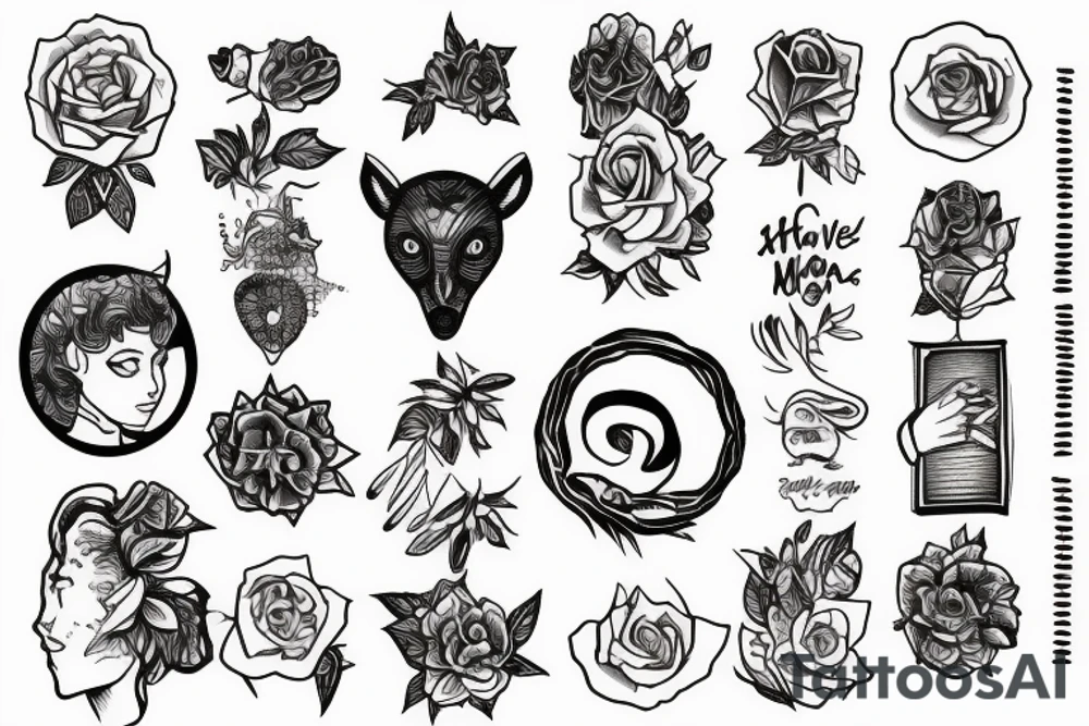 Introvert tattoo idea