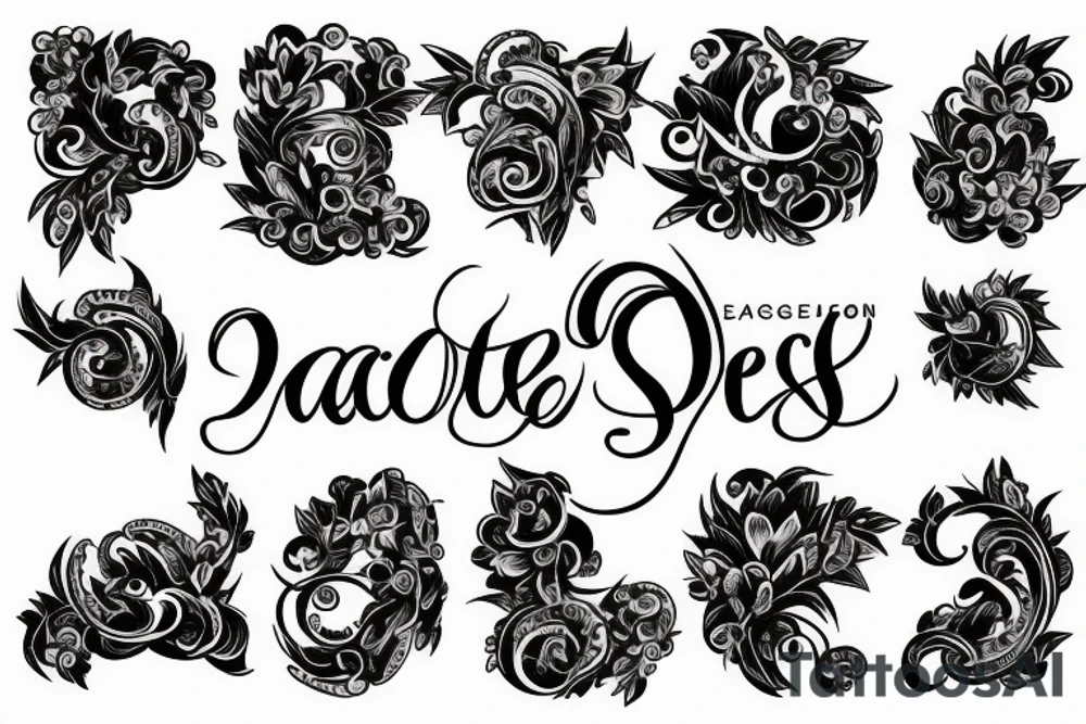 Escarcega tattoo idea