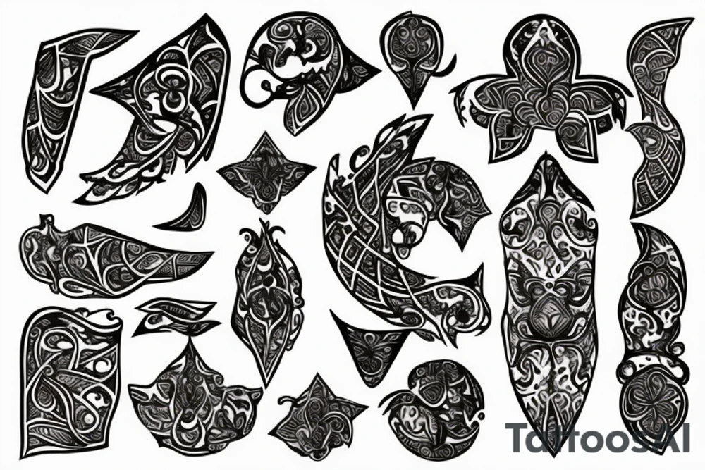 Armenian culture tattoo idea