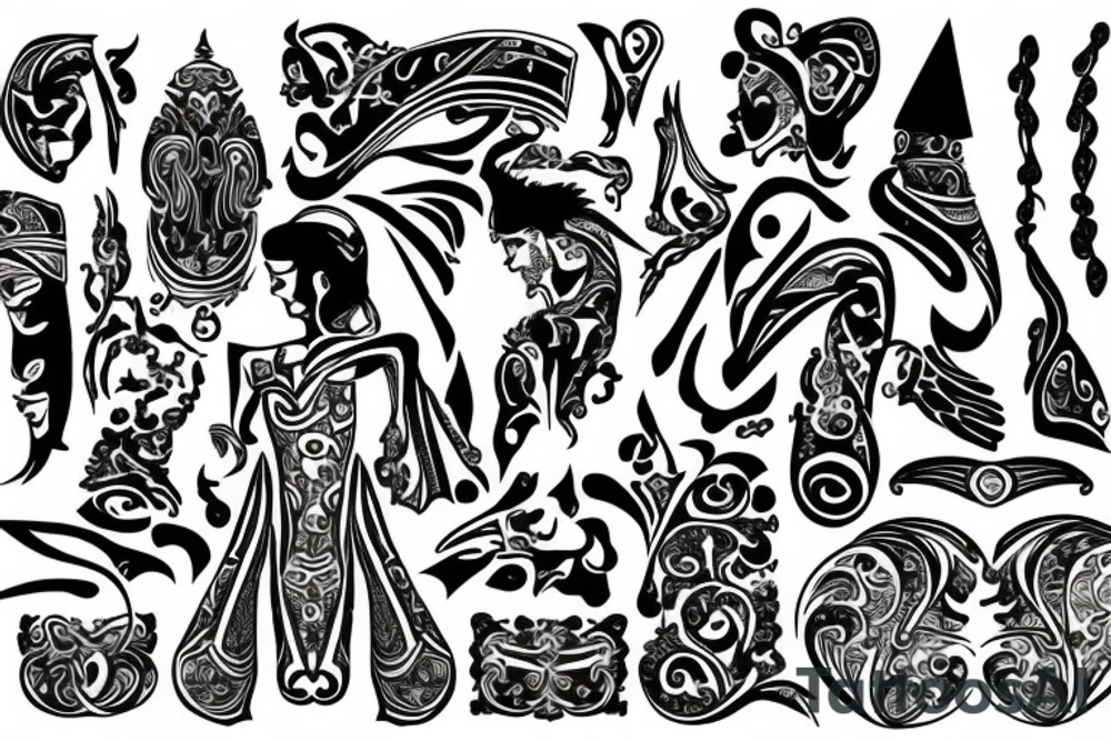 Armenian culture tattoo idea