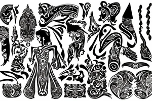 Armenian culture tattoo idea