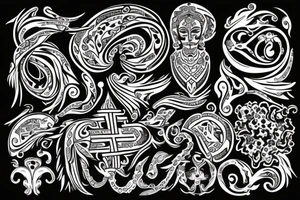 Armenian culture tattoo idea