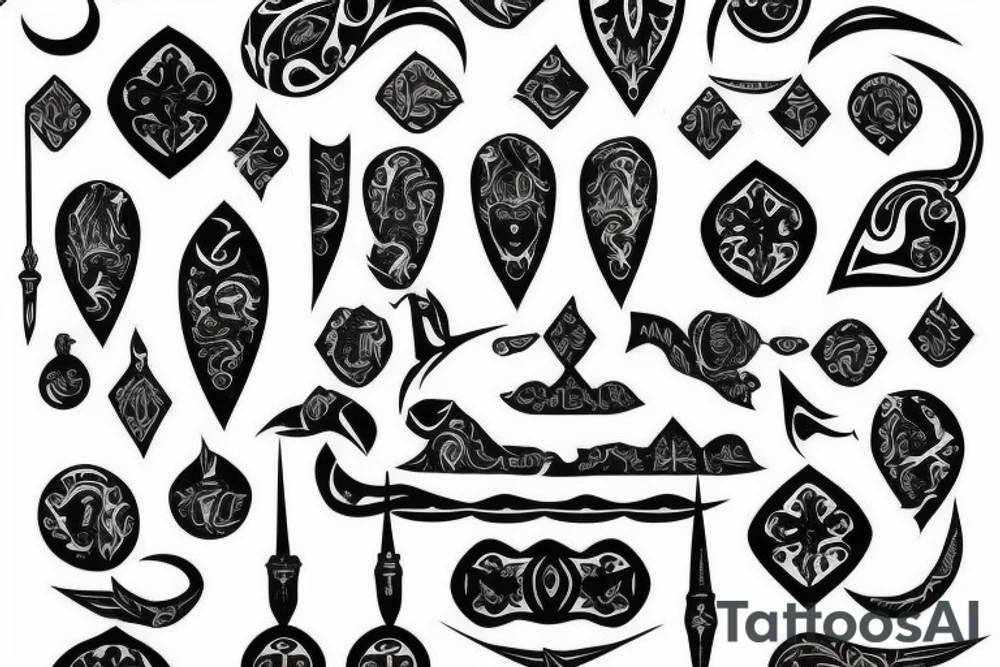 Armenian culture tattoo idea