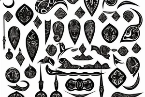 Armenian culture tattoo idea
