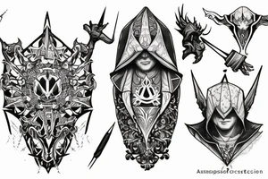 assassin's creed tattoo idea