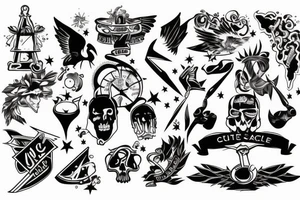 justice scale tattoo idea